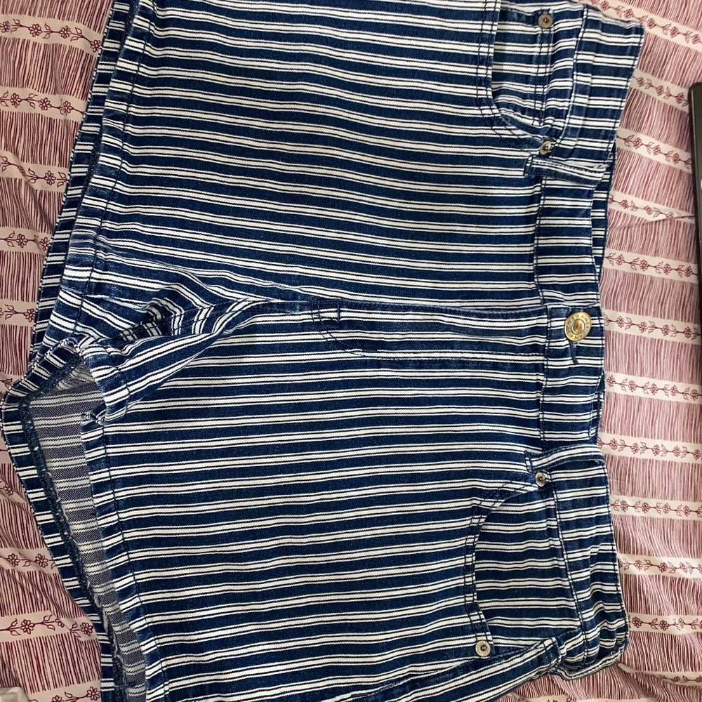 American Eagle Striped Shorts